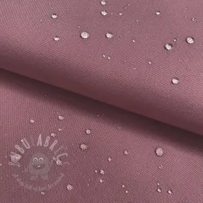 Windjasstof met waterafstotende afwerking mauve