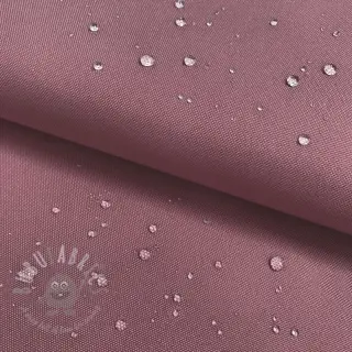 Windjasstof met waterafstotende afwerking mauve