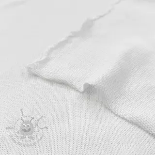 Sweaterstof BABY KNIT white