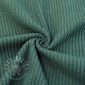 Sweaterstof BIG KNIT ocean green