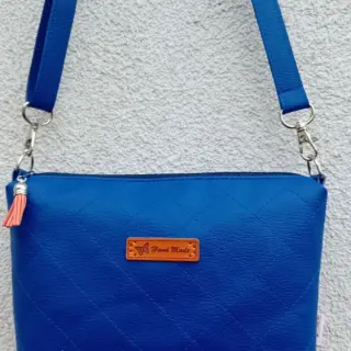 Kunstleer KARIA bleu