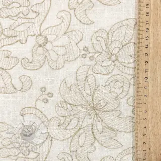 Katoenen stof Sofia EMBROIDERY Indian