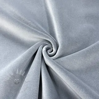 Fluweel VELVET PREMIUM blue grey