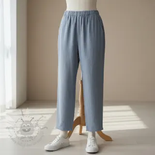 Voorgewassen linnen STONEWASHED PREMIUM cloud blue