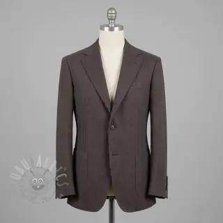 Voorgewassen linnen STONEWASHED PREMIUM mocha