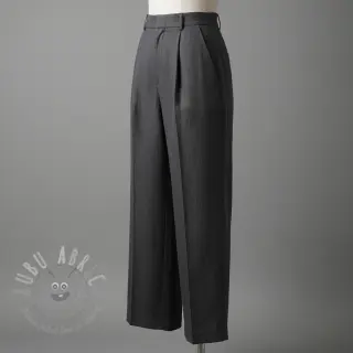 Voorgewassen linnen STONEWASHED PREMIUM black