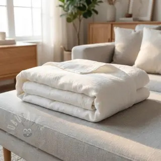 Voorgewassen linnen STONEWASHED PREMIUM white