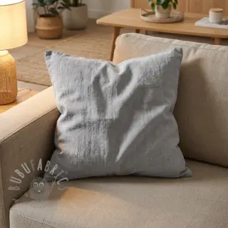 Voorgewassen linnen STONEWASHED PREMIUM light grey