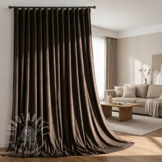 Fluweel VELVET PREMIUM dark chocolate