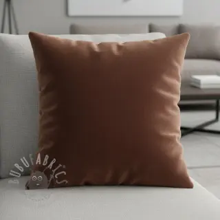 Fluweel VELVET LIGHT reddish brown