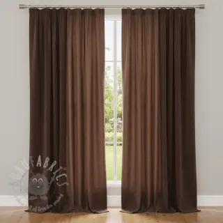 Fluweel VELVET LIGHT reddish brown