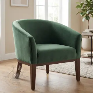 Fluweel VELVET LIGHT dark pine