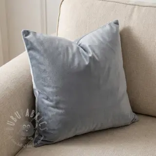 Fluweel VELVET PREMIUM blue grey