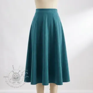 Fluweel VELVET LIGHT light petrol
