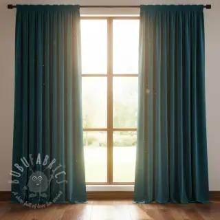 Fluweel VELVET LIGHT dark petrol