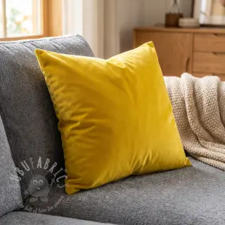 Fluweel VELVET LIGHT ochre