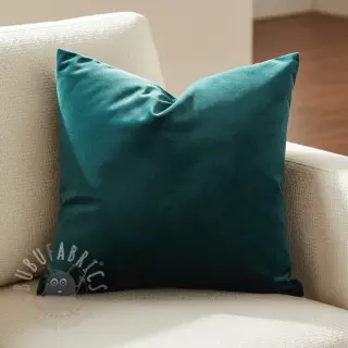 Fluweel VELVET STRETCH petrol