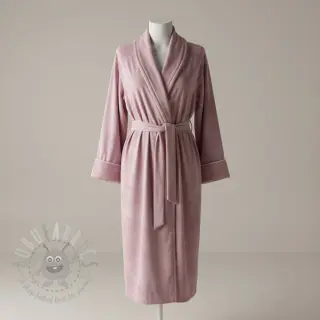 Fluweel VELVET STRETCH baby pink