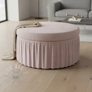Fluweel VELVET STRETCH baby pink