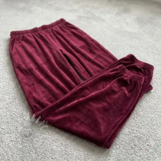 Fluweel VELVET STRETCH bordeaux