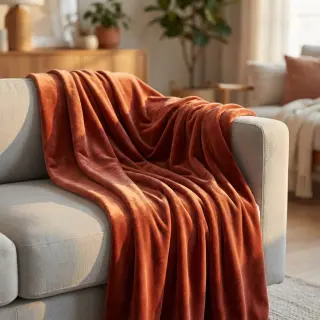 Zamat VELVET STRETCH brick