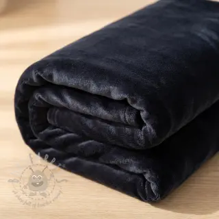 Fluweel VELVET STRETCH navy