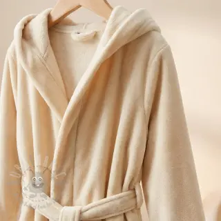 Fluweel VELVET STRETCH ecru