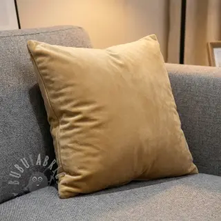 Fluweel VELVET STRETCH beige