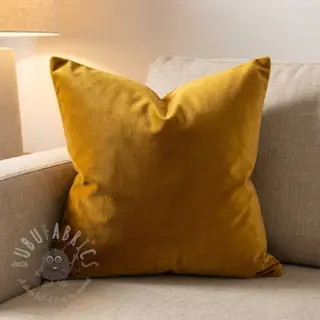 Fluweel VELVET STRETCH camel