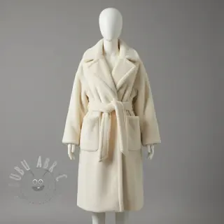 Fluweel VELVET STRETCH white