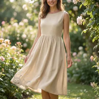Viscose RADIANCE beige