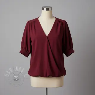 Viscose RADIANCE bordeaux