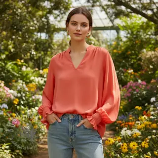 Viscose RADIANCE coral