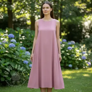Viscose RADIANCE old rose
