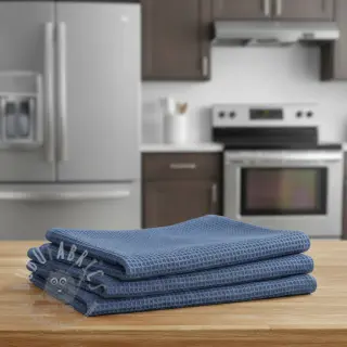 Katoen met wafelbinding jeans
