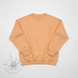 Sweaterstof PREMIUM apricot ice