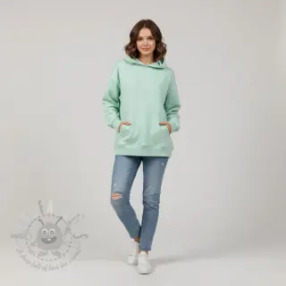 Sweaterstof PREMIUM misty jade