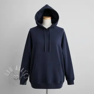 Sweaterstof PREMIUM navy blue