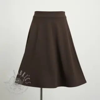 Sweaterstof PREMIUM dark mocha