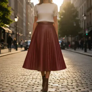 Prešívaná látka Classic terracotta