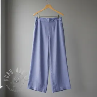 Voorgewassen linnen 170 g blue grey