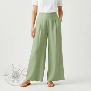 Voorgewassen linnen 170 g light green
