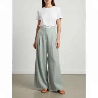 Ľan predpraný 170 g sage grey