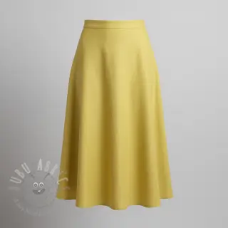 Voorgewassen linnen 170 g yellow
