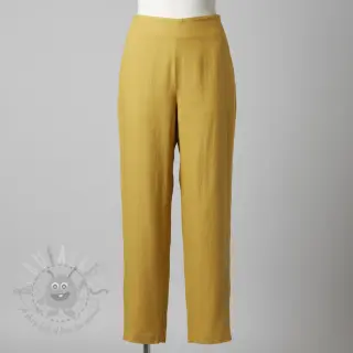 Voorgewassen linnen 170 g yellow