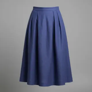 Ľan predpraný sapphire blue