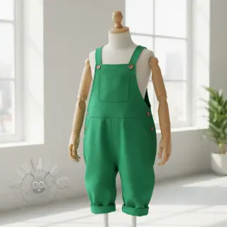 Voorgewassen linnen 170 g grass green