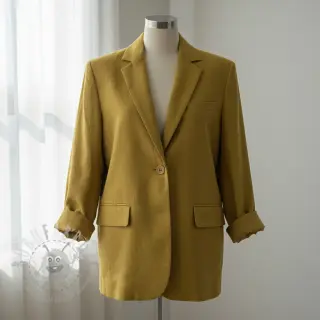 Voorgewassen linnen 170 g gold