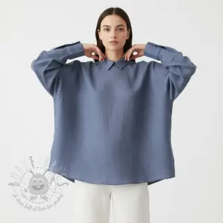 Voorgewassen linnen 170 g jeans