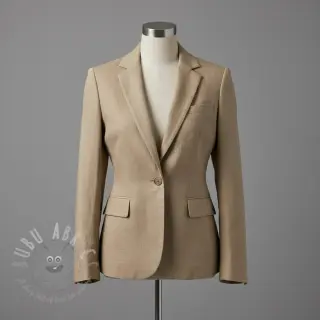 Voorgewassen linnen 170 g capucchino